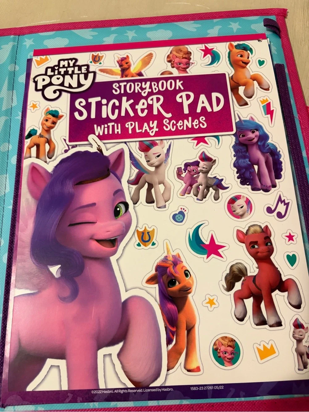 My Little Pony G5 Be True To You Trifold Activity Portfolio  Case/Notebook